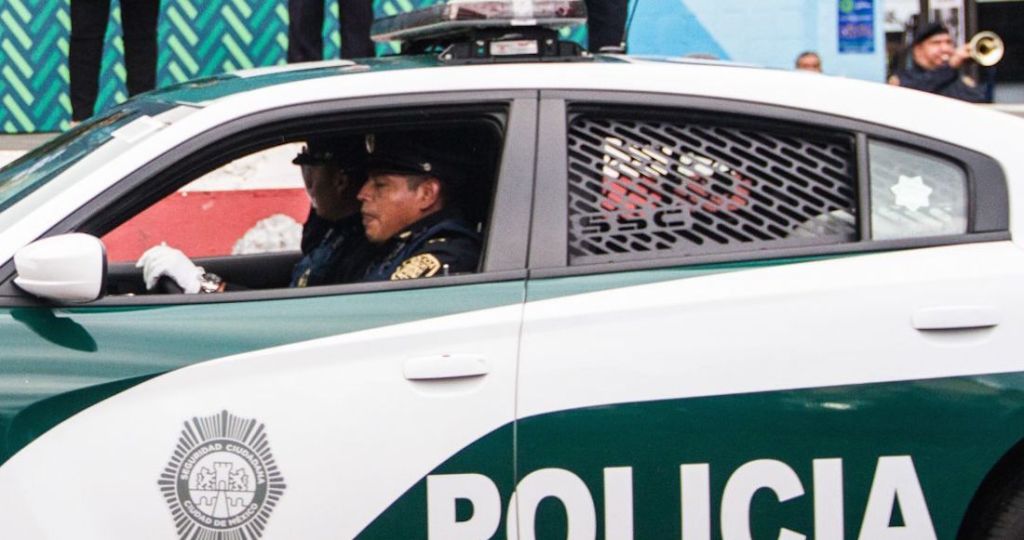Patrulla policía CDMX