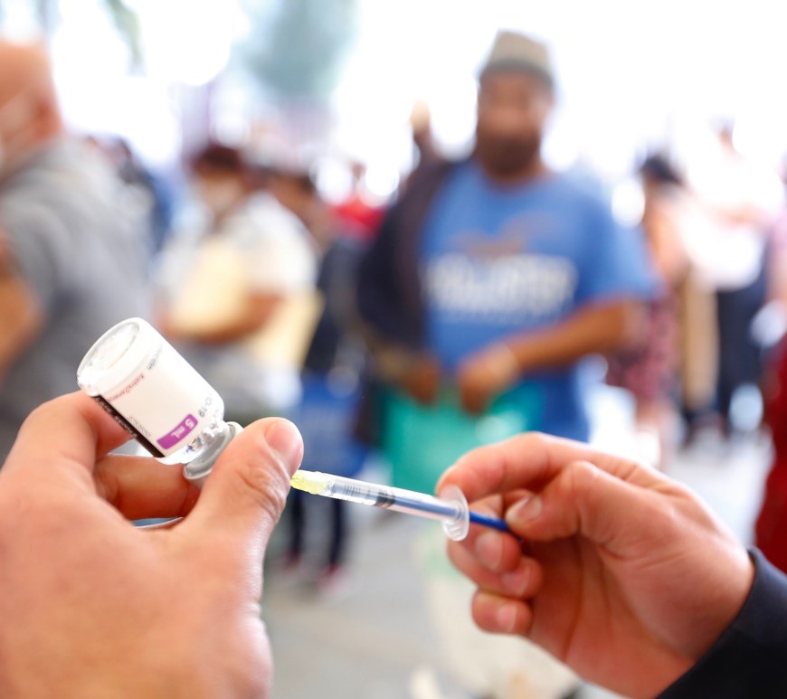 Vacunación inyección