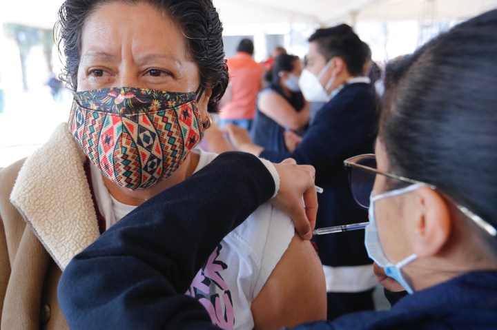 Vacunación inyección