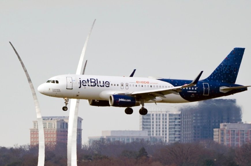 Avión de pasajeros de JetBlue