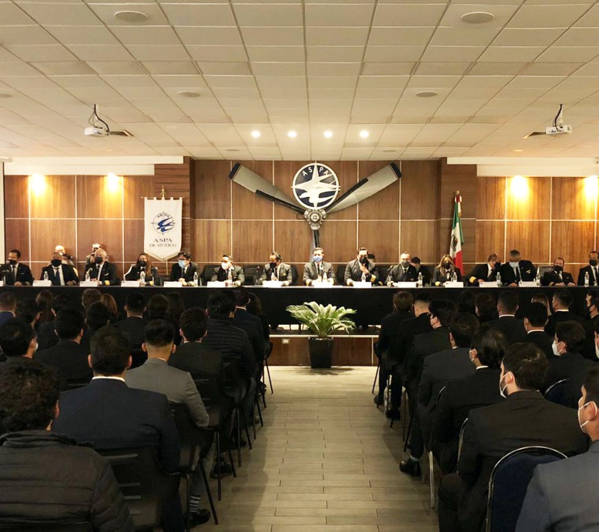 Convención de la Asociación Sindical de Pilotos Aviadores de México (ASPA)