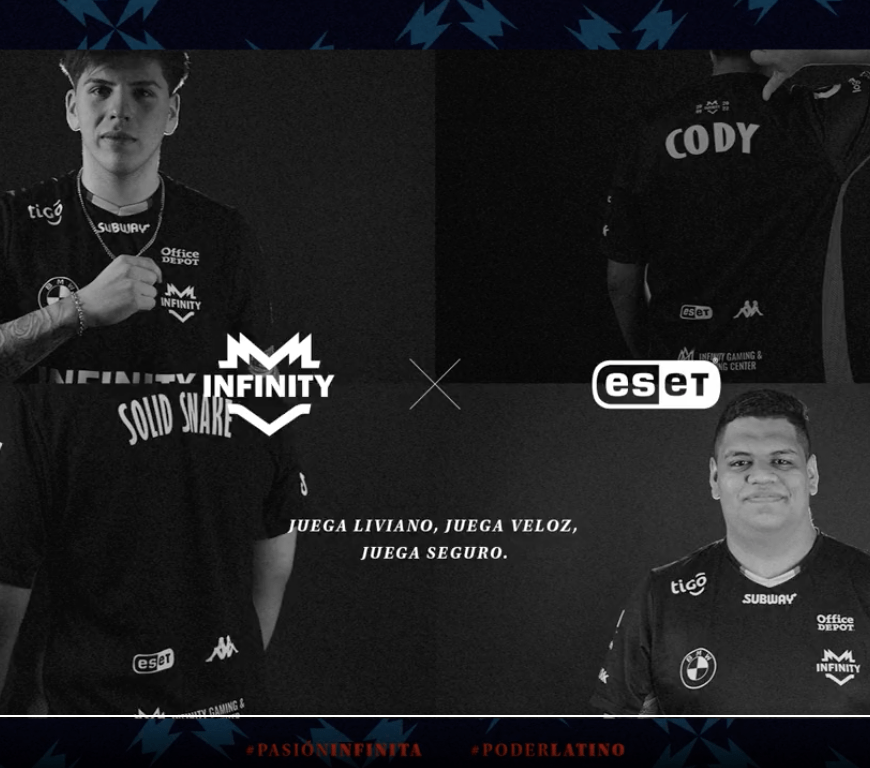 ESET patrocinador de Infinity