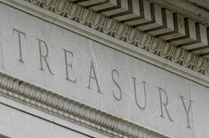 Edificio del Tesoro en Washington