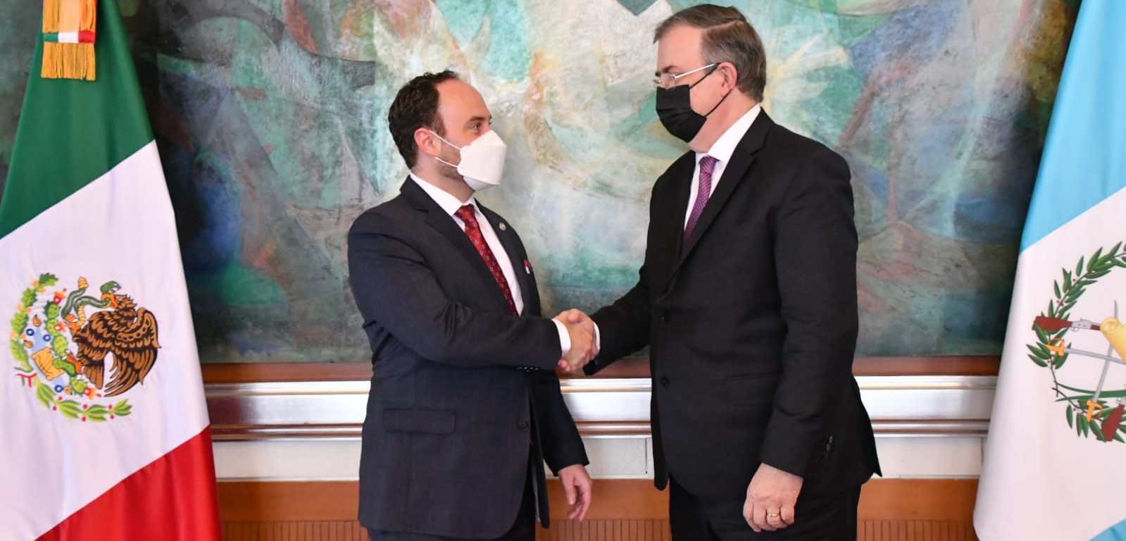 Marcelo Ebrard Casaubon y Pedro Brolo Vila