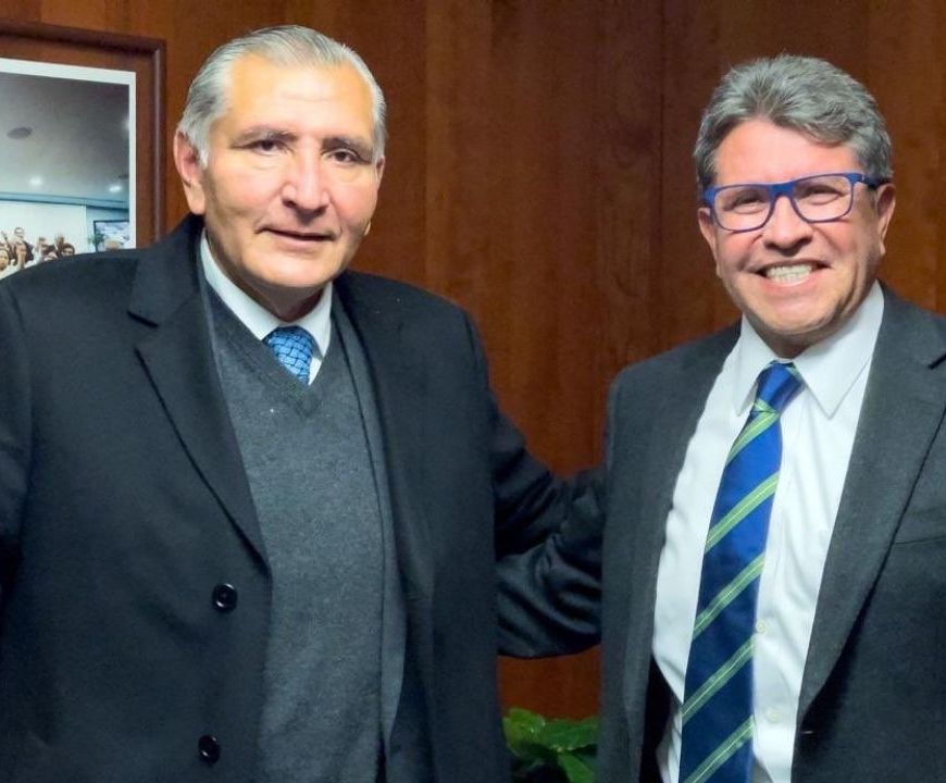 Adán Augusto López Hernández y Ricardo Monreal Ávlla