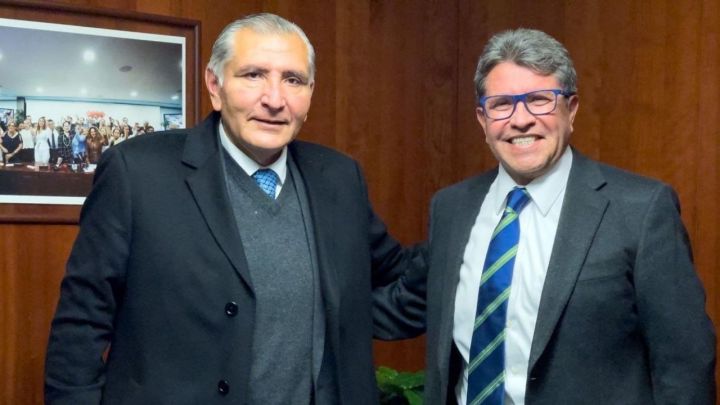 Adán Augusto López Hernández y Ricardo Monreal Ávlla