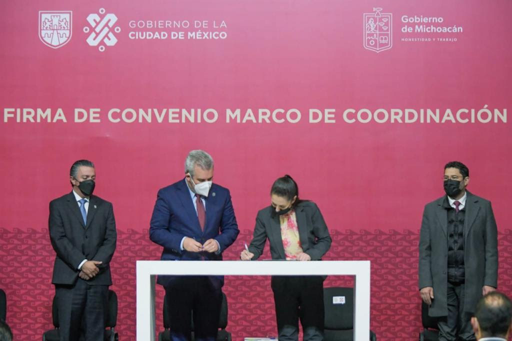 Claudia Sheinbaum y Alfredo Ramírez