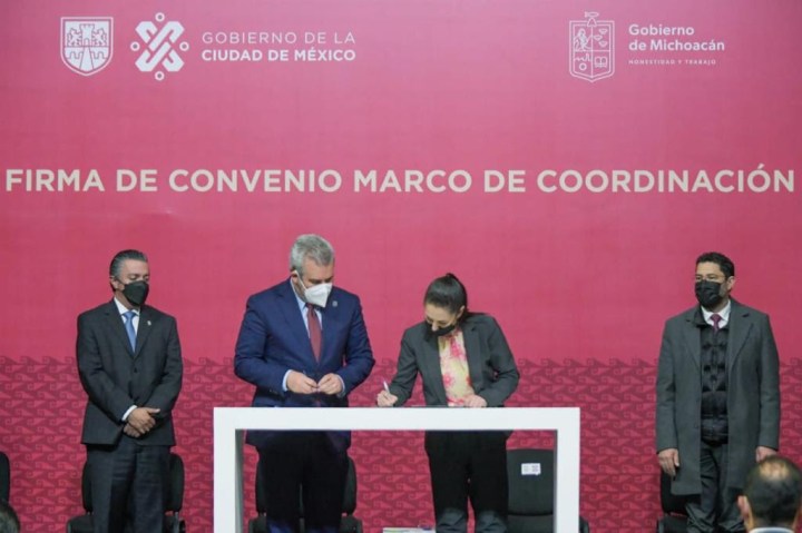 Claudia Sheinbaum y Alfredo Ramírez