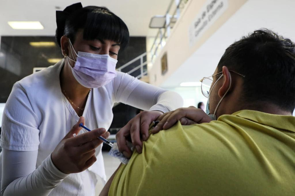 Vacuna, proceso de inyección