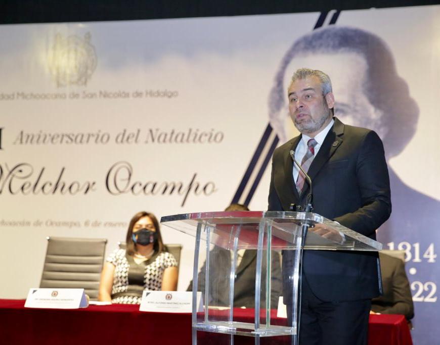 Alfredo Bedolla, gobernador de Michoacán