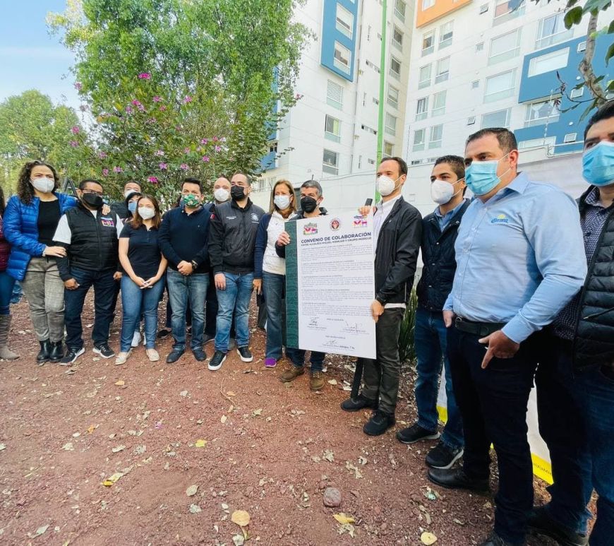 Miguel Hidalgo y Grupo Modelo firman convenio