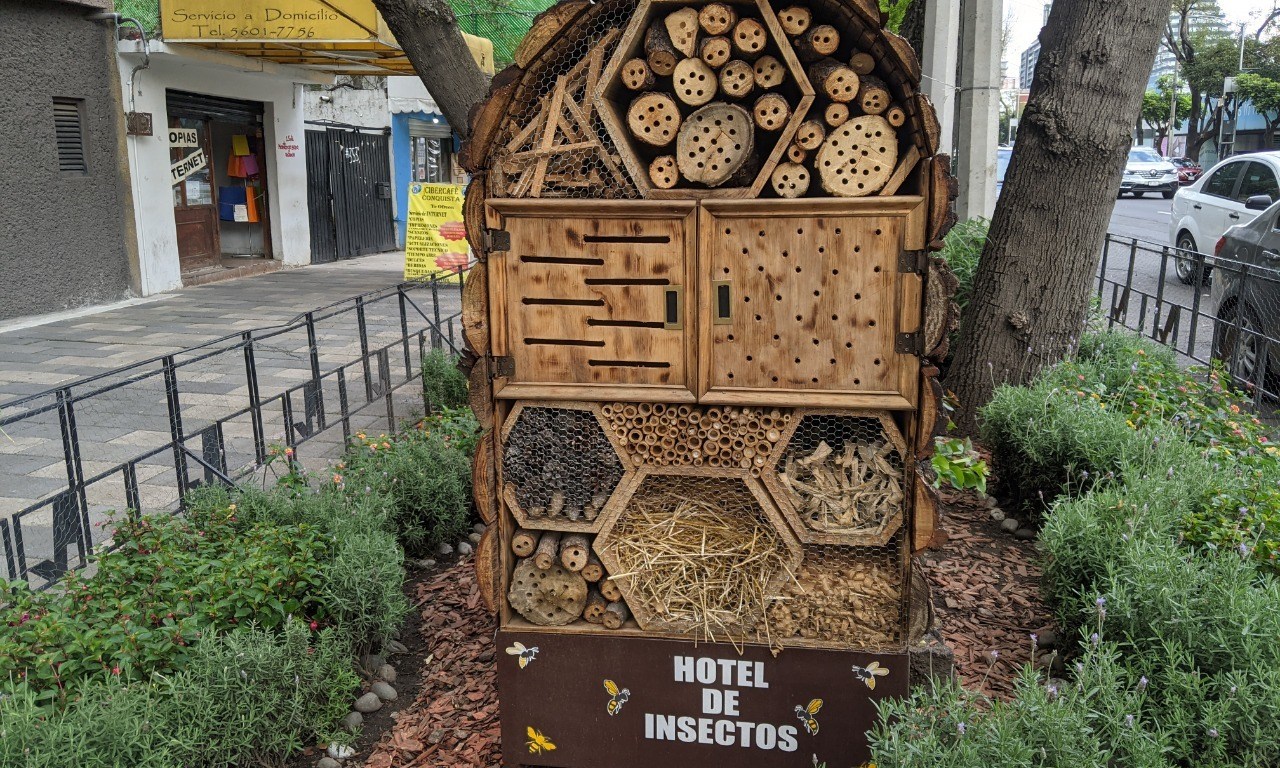 Hoteles para insectos