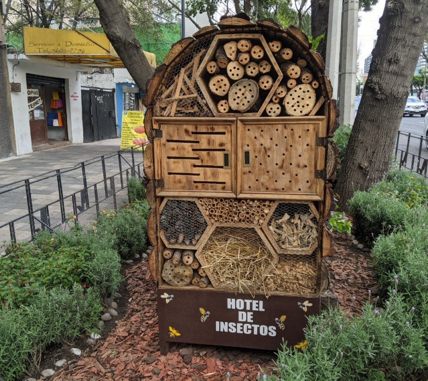 Hoteles para insectos