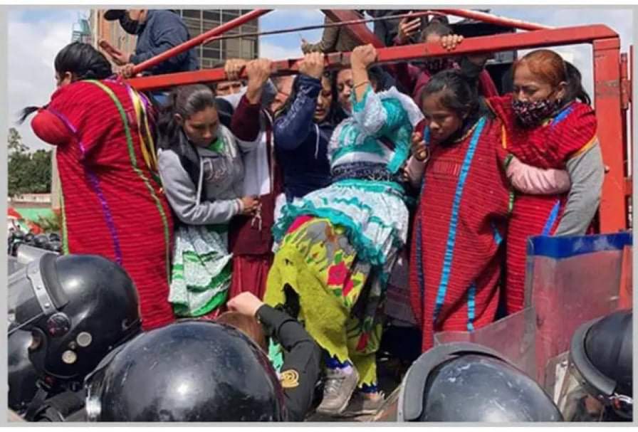 Agresión contra grupos indígenas