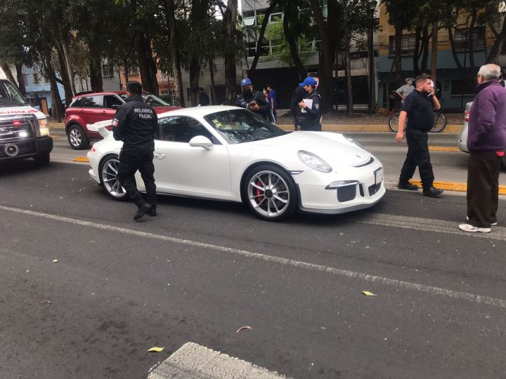 Atacan a balazos a los conductores de este vehículo 