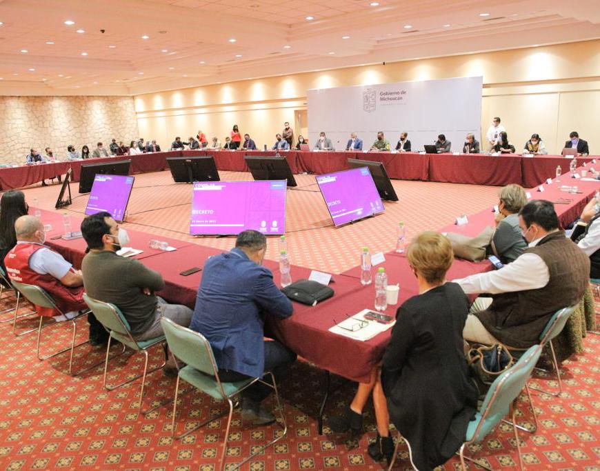 Consejo de seguridad de Michoacán