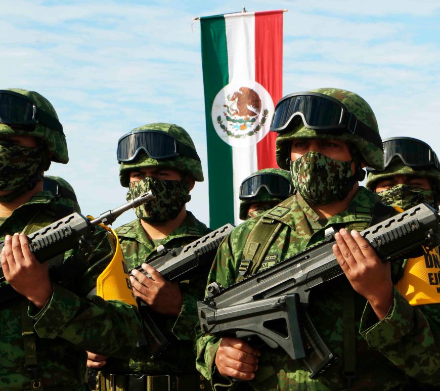 Soldados en formación