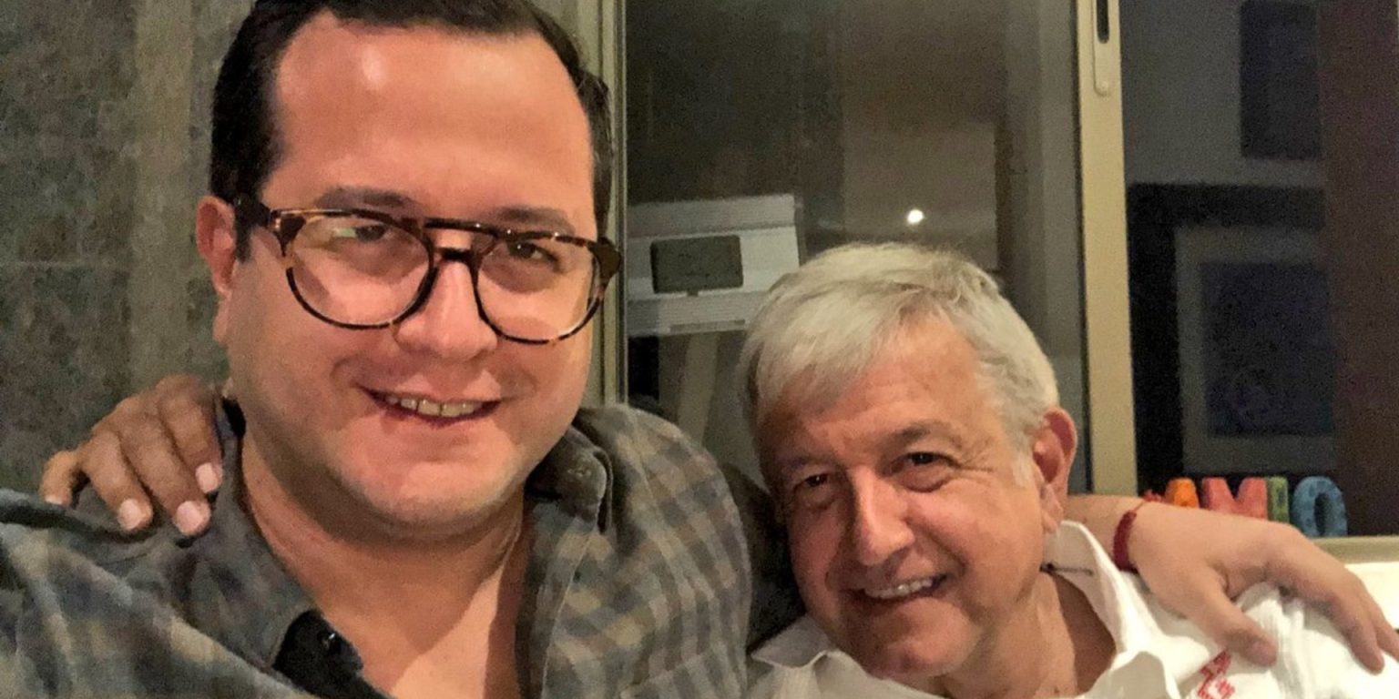 Jose Ramon Lopez Beltran y Andrés Manuel López Obrador