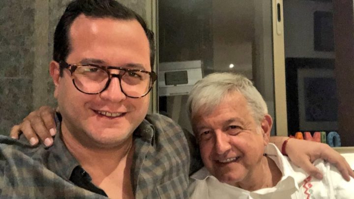 Jose Ramon Lopez Beltran y Andrés Manuel López Obrador