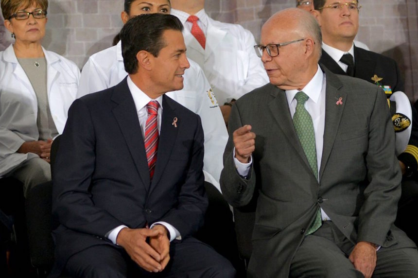 José Narro Robles y Enrique Peña Nieto