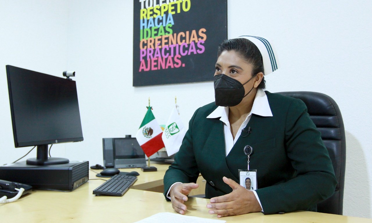 Enfermera del IMSS