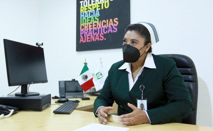 Enfermera del IMSS