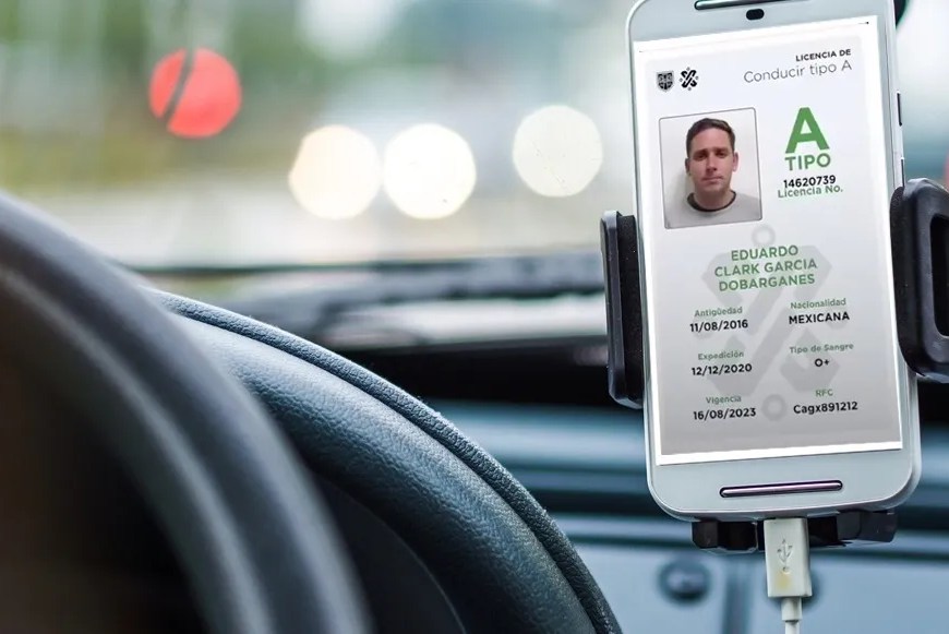 Licencia de conducir digital