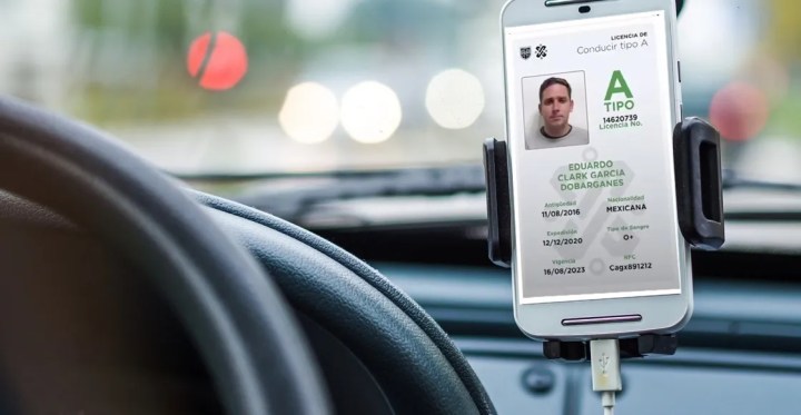 Licencia de conducir digital 
