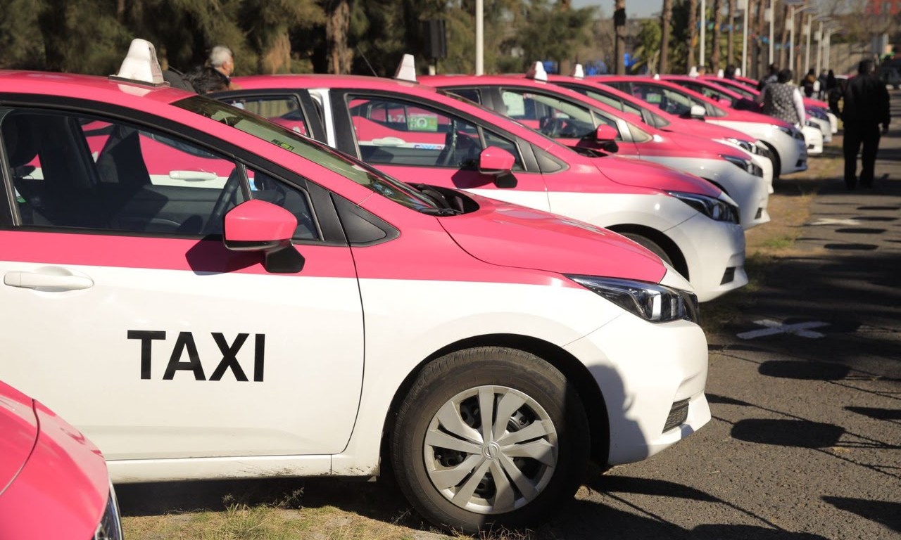 Taxi en la capital del país