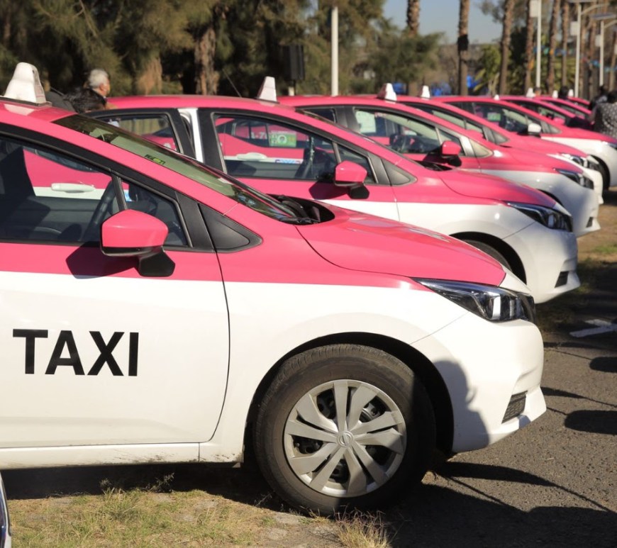 Taxi en la capital del país