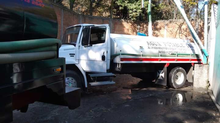 Pipa de traslado de agua