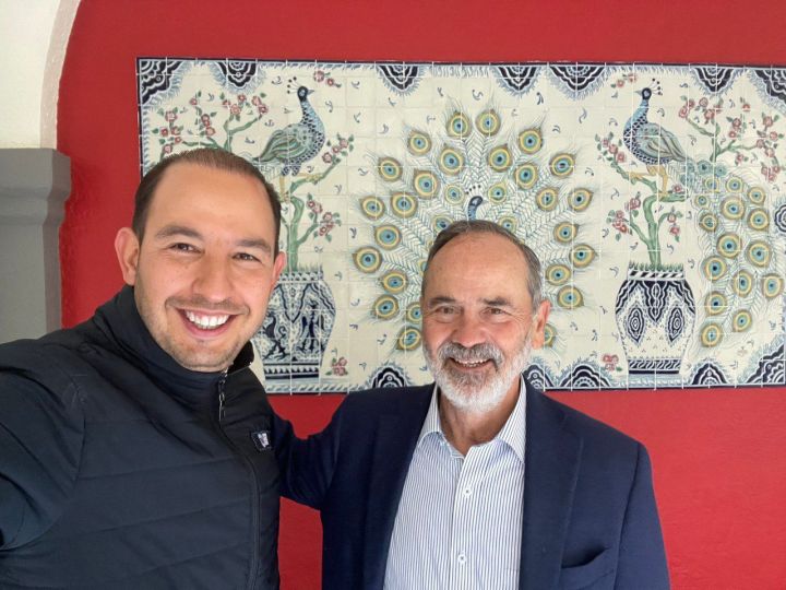 Marko Cortés y Gustavo Madero