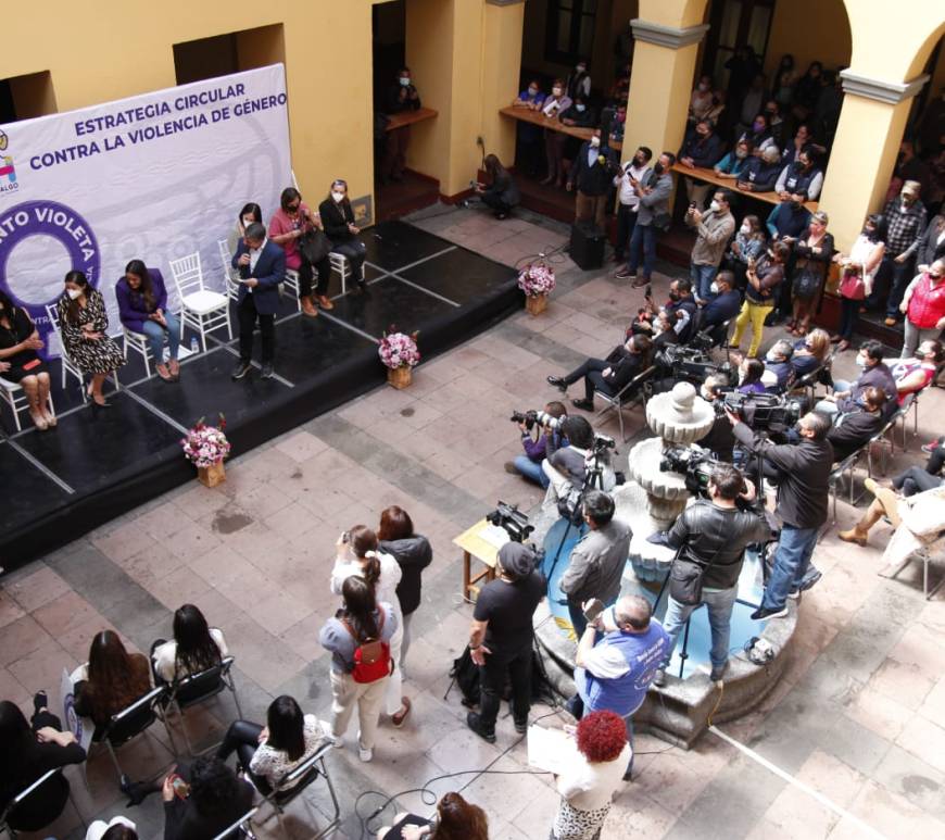 Puntos Violeta en Miguel Hidalgo