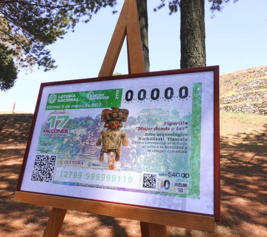 Billete de lotería por el Día de la Mujer