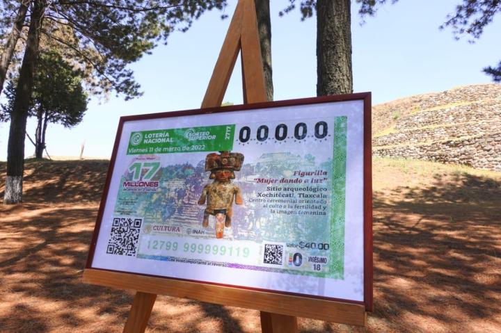 Billete de lotería por el Día de la Mujer 