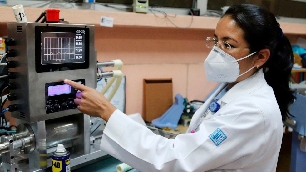 Alumno en laboratorio