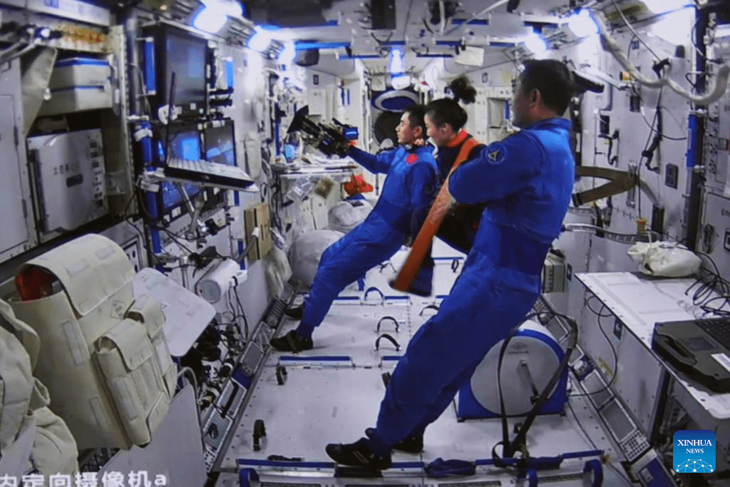 La nave Tianzhou-2 de la estación espacial de China