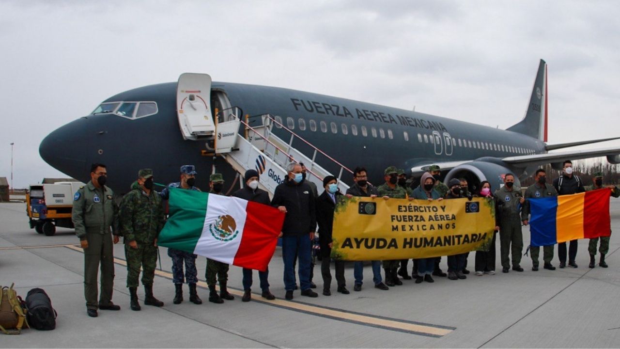 Mexicanos rescatados de Ucrania