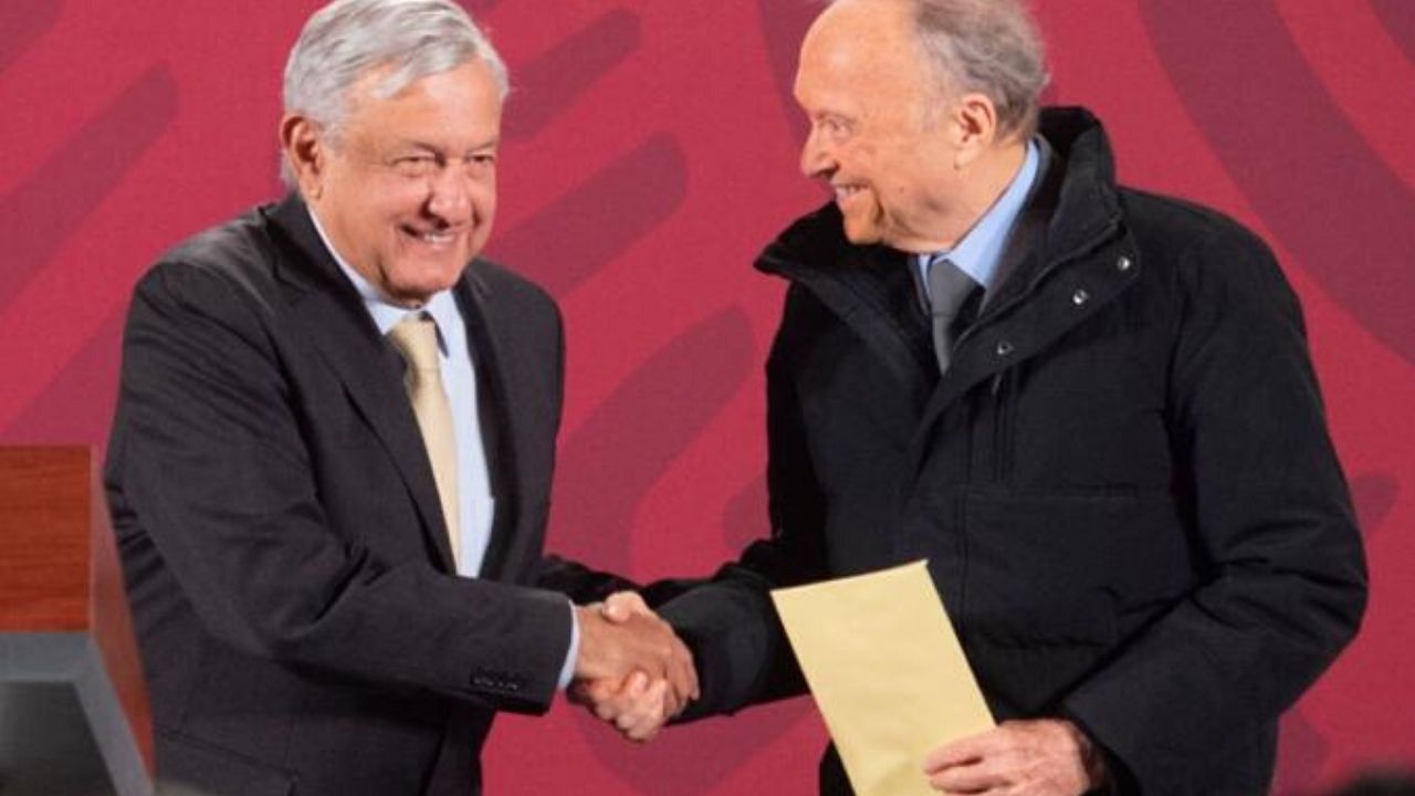 López Obrador y Alejandro Gertz Manero