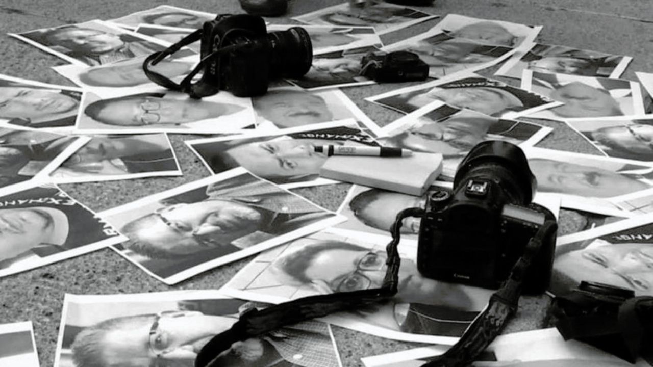 Periodistas fotógrafos reporteros