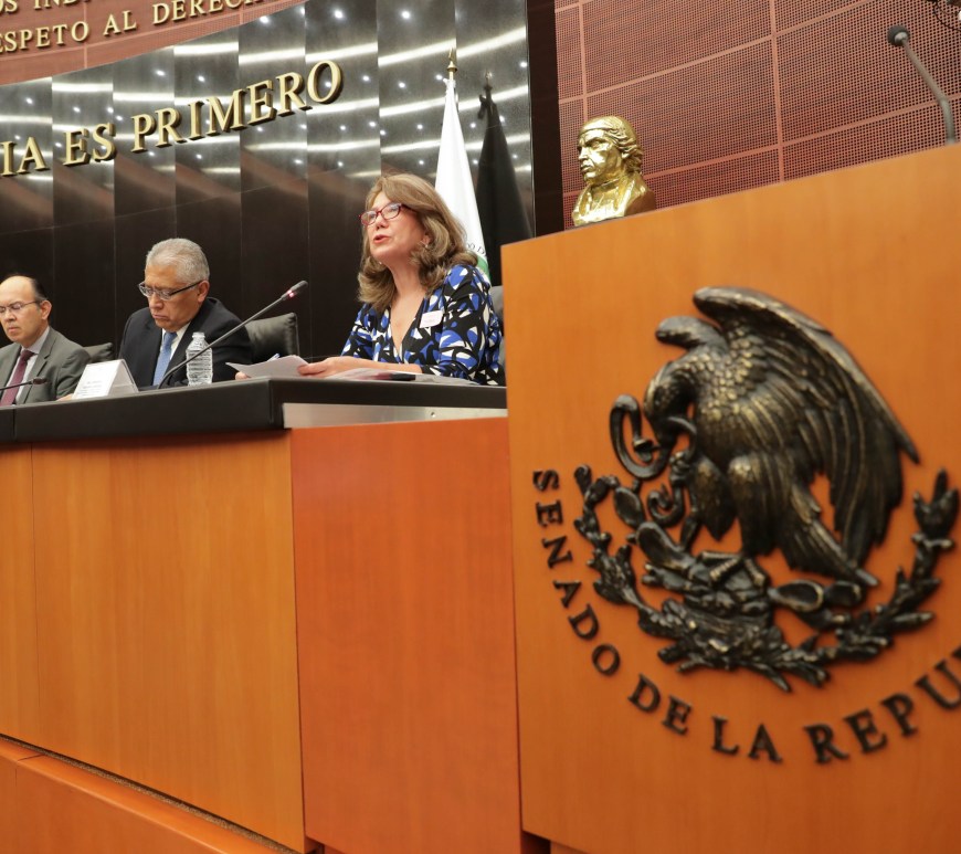 Salón de plenos del Senado