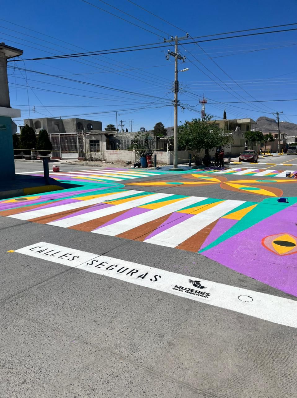 Ciudad Segura, Paso peatonal