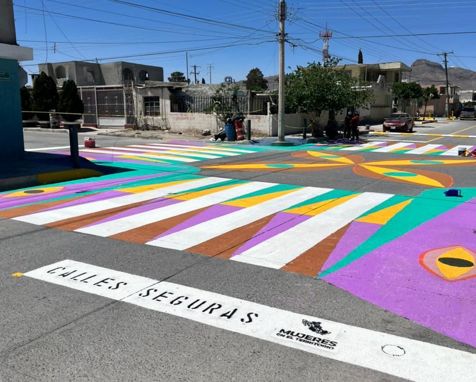 Ciudad Segura, Paso peatonal