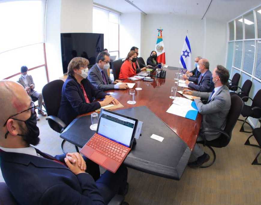 Reunión diplomática México Israel