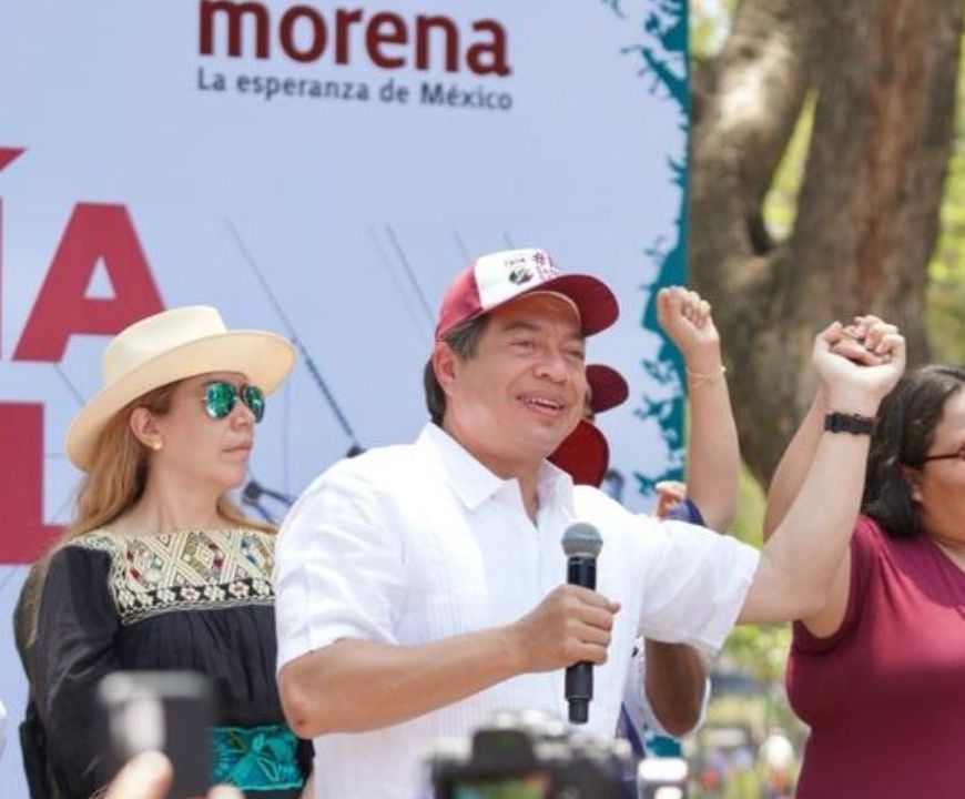 Mario Delgado y Citlalli