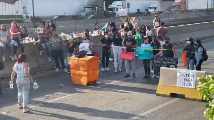 Manifestación en Periférico