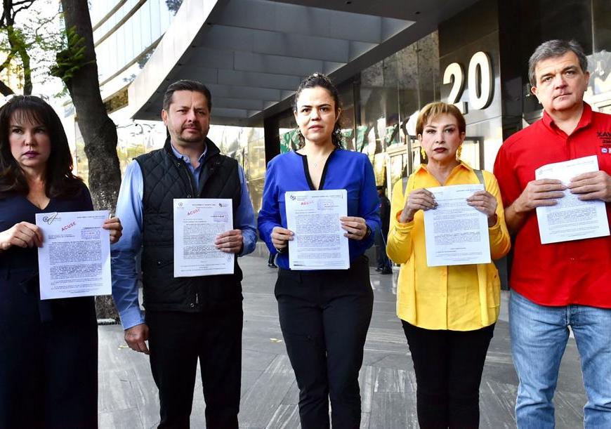 Va por México presenta denuncia penal