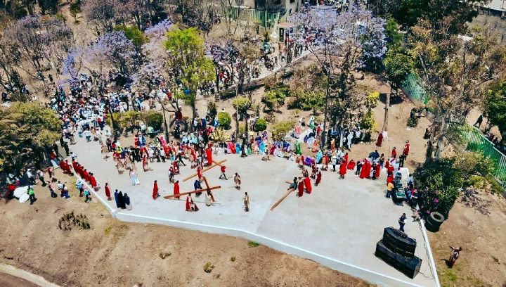 Pasión de cristo en la GAM