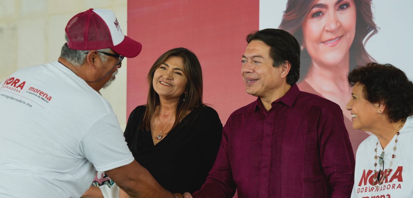 Mario Delgado en Aguascalientes