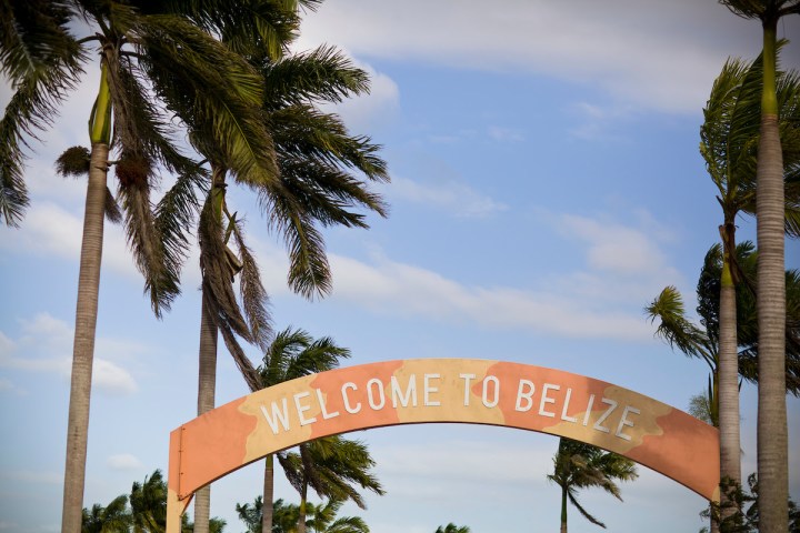 Bienvenido a Belize